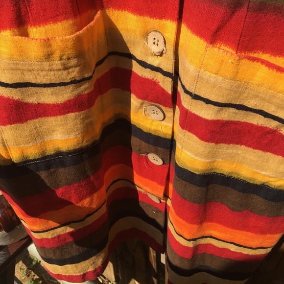 Positive Attitude Vintage Button Down Dress 8P - Picture 6 of 7